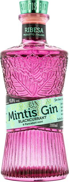 Mintis Blackcurrant Gin, Italien, 41,8 % Vol., 0,7 l - Bild 1