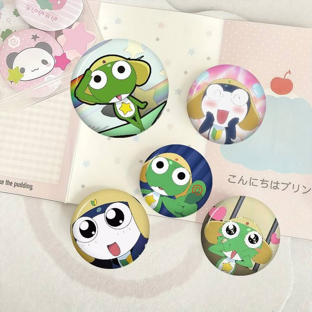 Keroro Gunsou Frosch Anime Brosche, Unisex - Bild 1