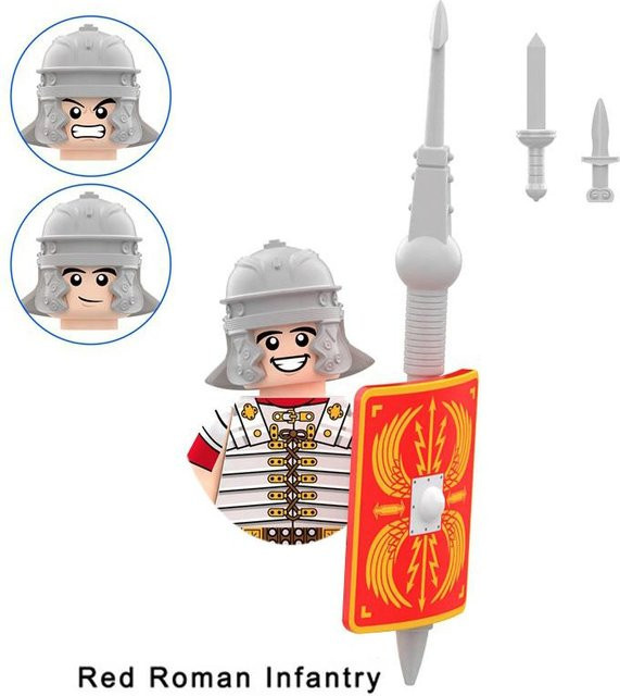 Mittelalterlicher Römischer Zenturio Hornist, Militärfiguren, ab 6 Jahren - Bild 1