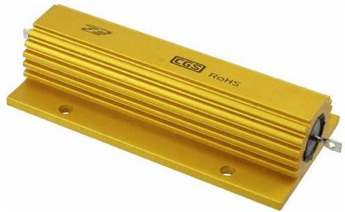TE Connectivity Leistungs-Widerstand 22 Ohm radial bedrahtet 150W 0,05% Gelb 2-1630012-8 - Bild 1