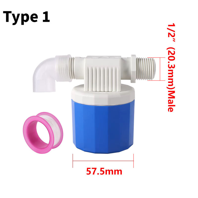 Adhere To Fly Automatisches Wasserstand Regelventil mit Schwimmer für Tank und Pool in 1/2" oder 3/4" - Bild 2