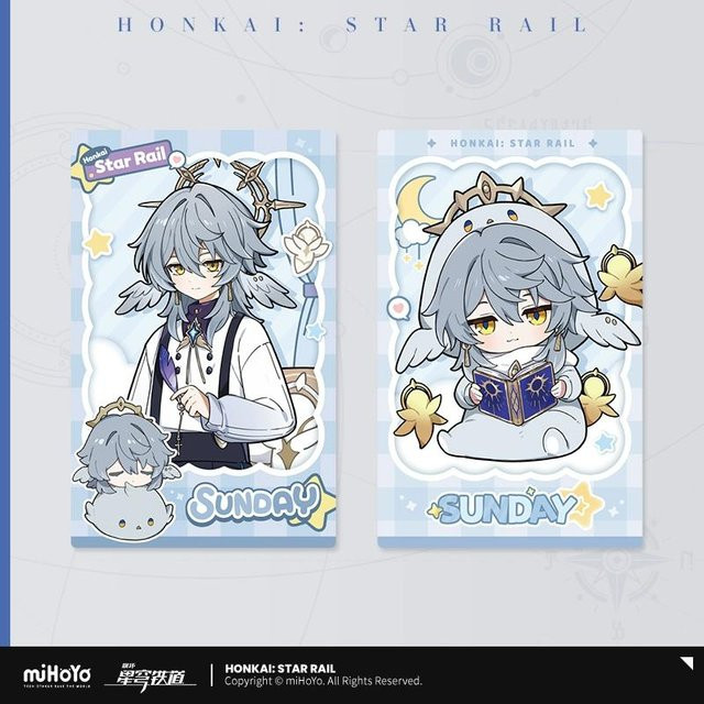 miHoYo Honkai Star Rail NSSS Serie Karte Dan Heng Jing Yuan Klinge Sonntag - Bild 1