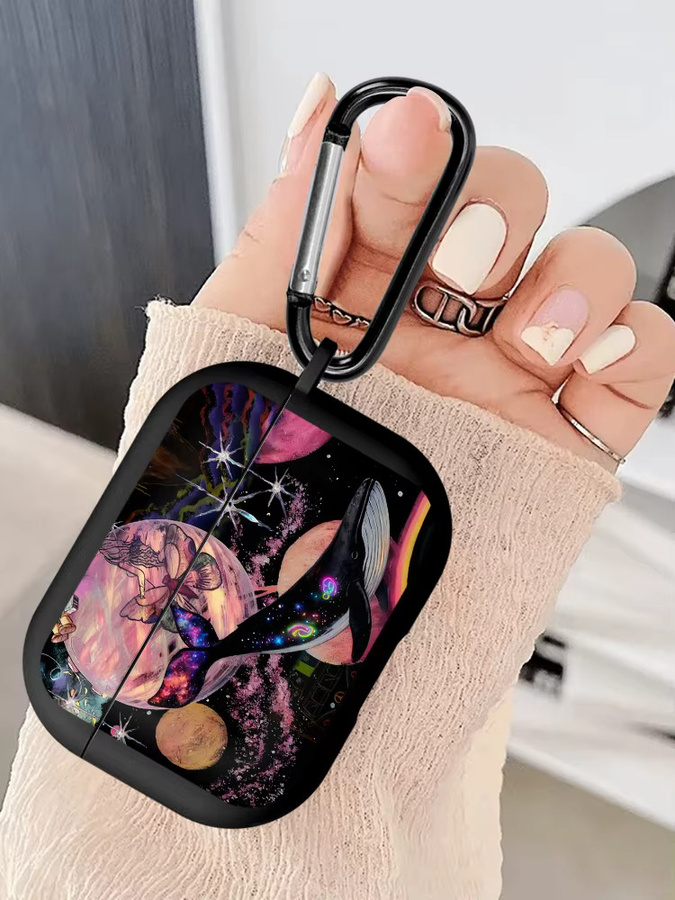 Kreative Wal-Schutzhülle für Apple AirPods 2, 3, Pro, Pro 2 und Pro 3 in Multicolour - Bild 5