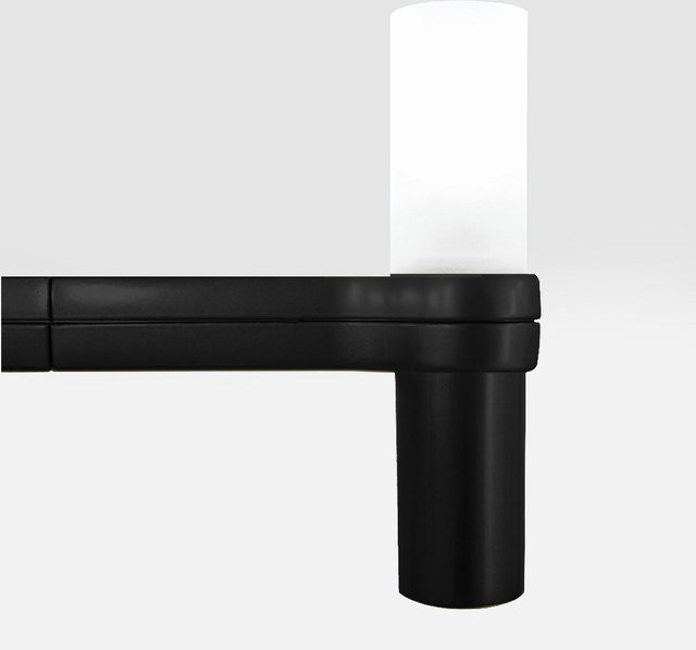 Nemo Lighting Crown Wall 2 Wandleuchte in Schwarz mit Glas und Aluminium - Bild 1