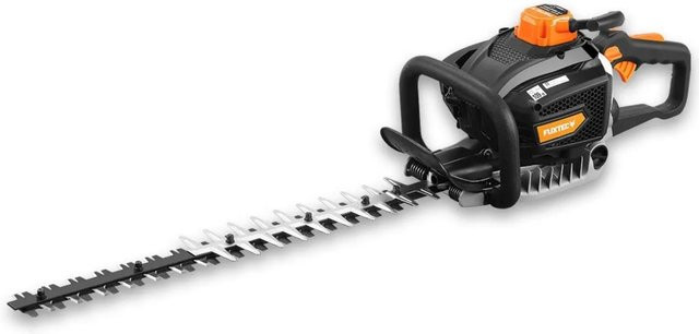 FUXTEC Profi Benzin-Heckenschere FX-MHP245 in Schwarz mit 25,4 ccm, 60 cm Schwertlänge und 28 mm Schnittstärke - Bild 1