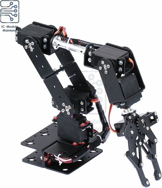 diymore Roboterarm Roboter-Servo-Greifer, 6-teiliges Set - Bild 1