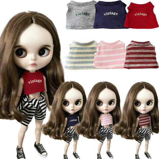 BENQING HelloKitty Kleidung für Blythe-Puppe, Outfit, Rot - Bild 1