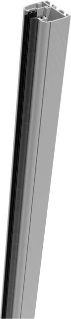 GroJa Klemmschiene in Silbergrau RAL 7001, Länge: 93,5 cm - Bild 1