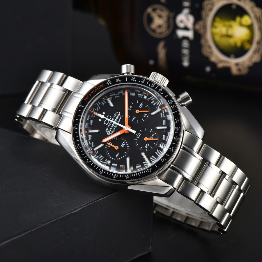 DWAYNE CAMPBELL Chronograph, Edelstahl, Silber, 42 mm, Herren - Bild 2