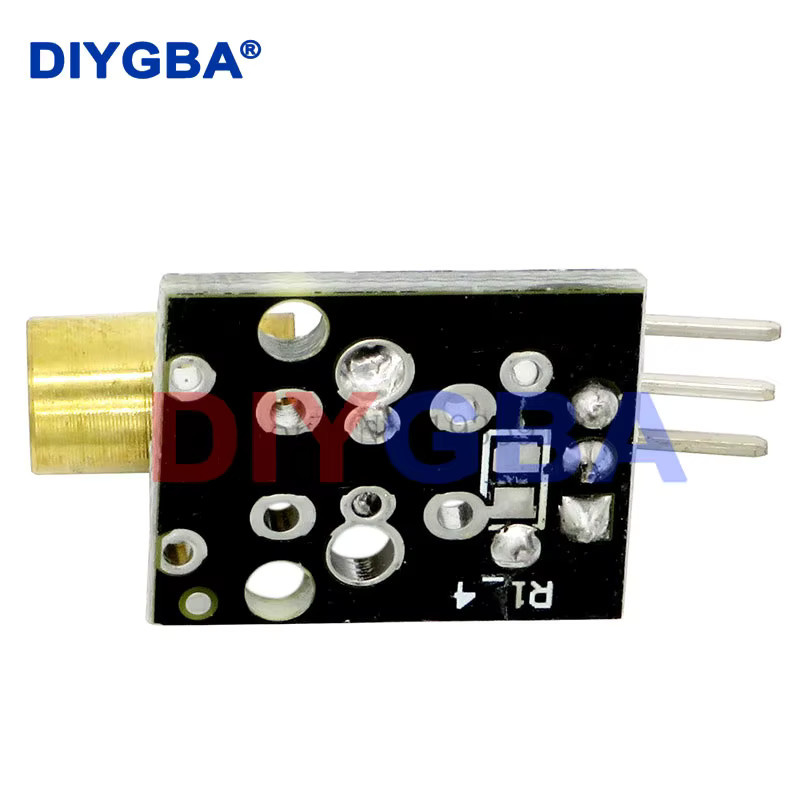 DNIGEF KY-008 Rot Laser Sender Dot Diode Modul mit Kupferkopf, 10er Set, 650nm für Arduino DIY Kits - Bild 2