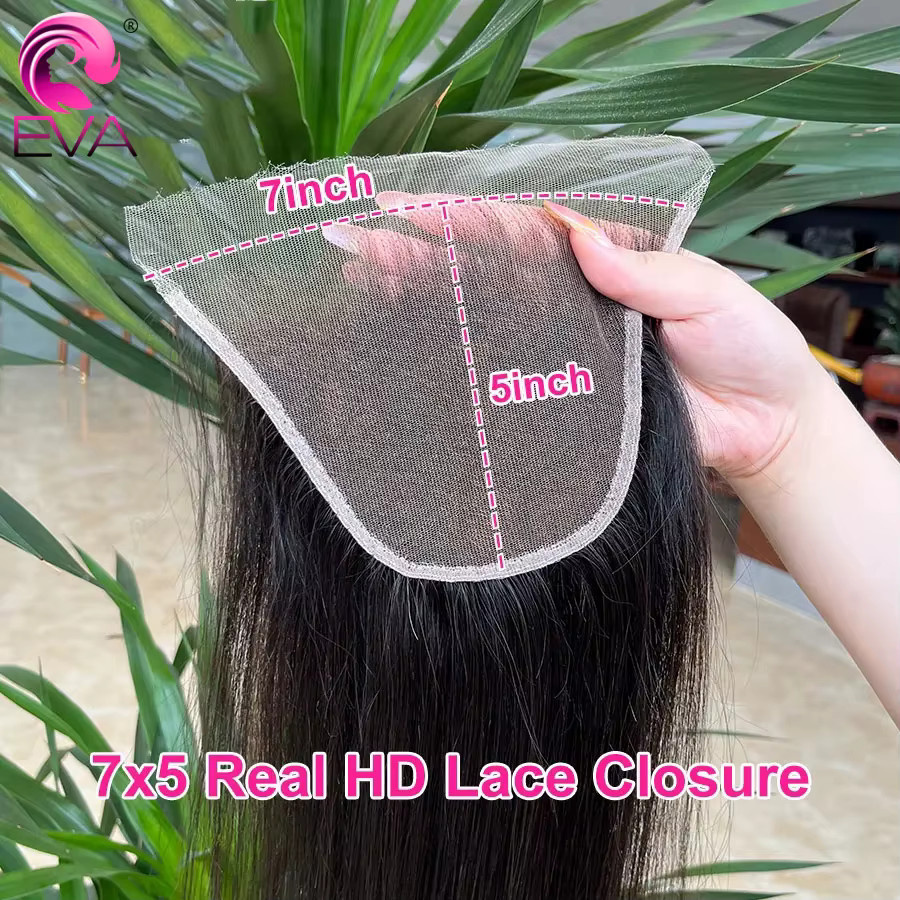 Eva Hair HD Lace Closures und Frontals, Echthaar - Bild 2