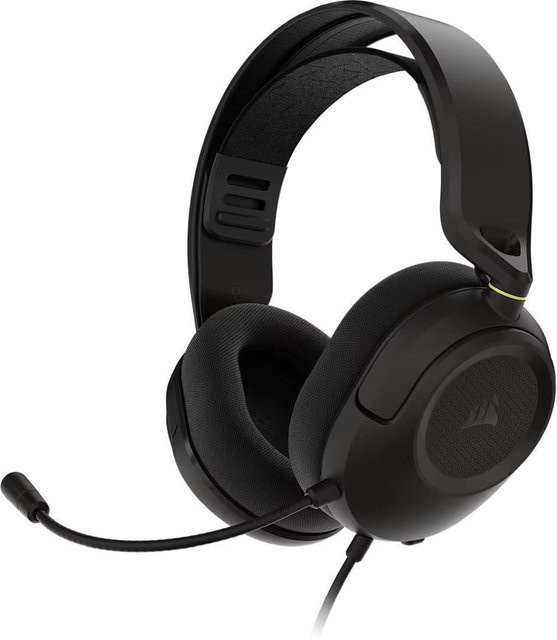 Corsair HS35 v3 Gaming-Headset Over-Ear in Carbon Black mit 3,5 mm Klinkenanschluss für PC, PlayStation und Nintendo Switch - Bild 1
