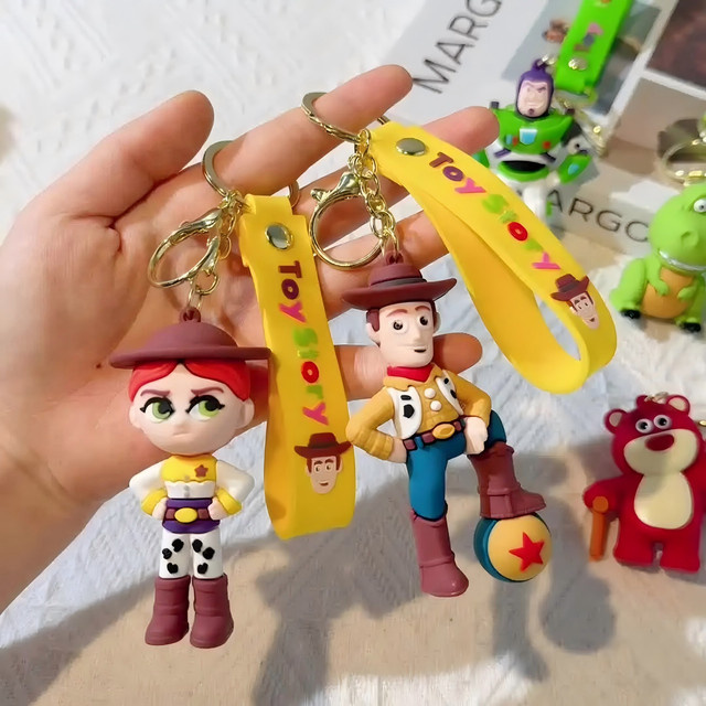 Disney Toy Story Woody Buzz Lightyear Figur, Schlüsselanhänger, Set / Bundle - Bild 1