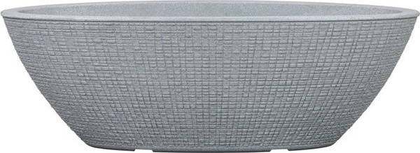 Scheurich Jardiniere Barceo Pflanzgefäß Grau B: 58,6 cm, H: 19,5 cm
