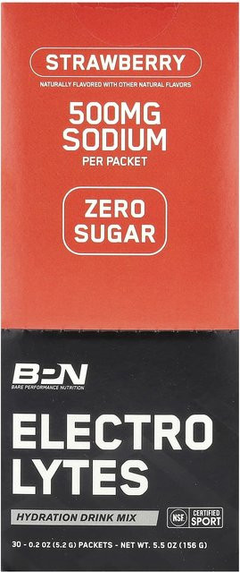BPN, Getränkepulver, Elektrolyte, Erdbeere, 30 Beutel - Bild 1