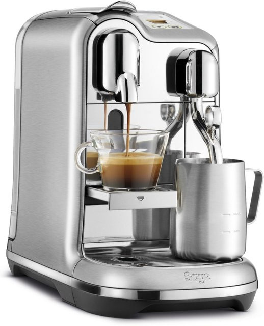 Nespresso Creatista Pro Kapsel-Kaffeeautomat in Edelstahl Silber - Bild 1