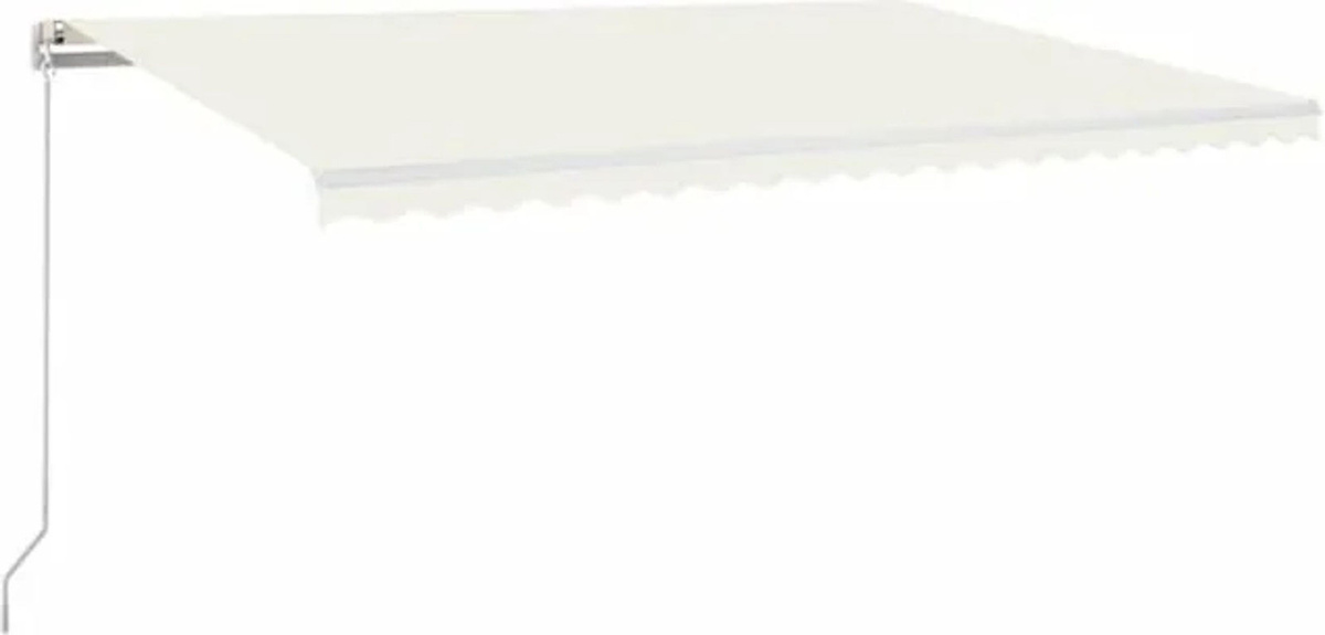 Manuelle Markise von vidaxl in Creme, B x H: 500 x 300 cm - Bild 1