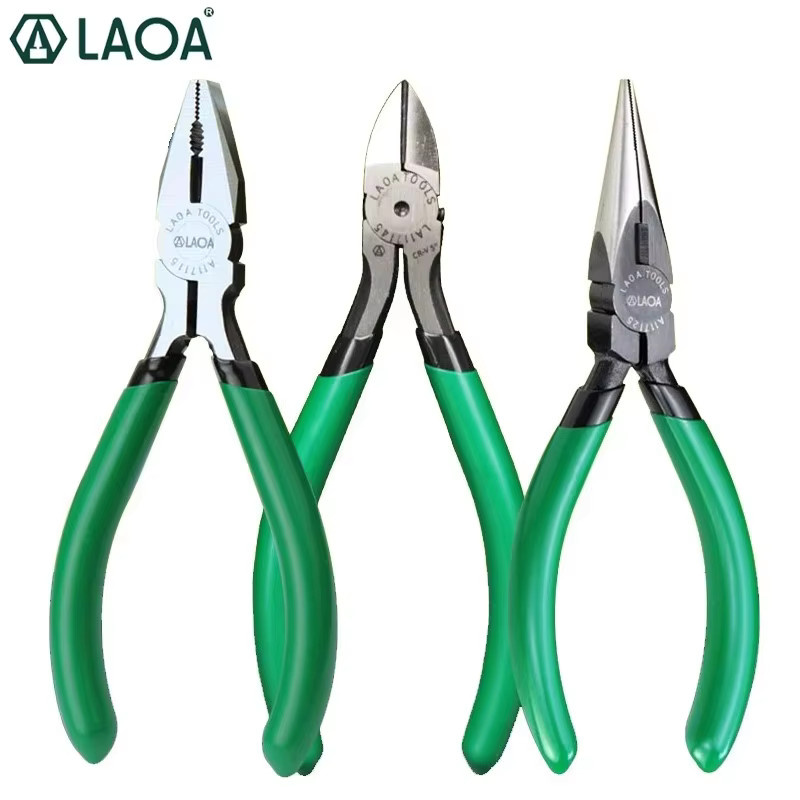 LAOA 5-Zoll Mini-Diagonalzange und Seitenschneider Set für Angeln und Handwerk - Bild 3