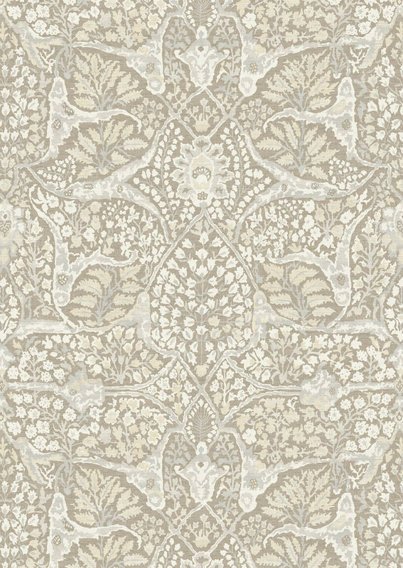 Lewis & Wood Tapete Alhambra 100 in Beige mit floralem und orientalischem Design - Bild 2