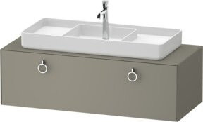 Duravit Waschtischunterschrank White Tulip in White, B/T: 130 x 55 cm - Bild 1