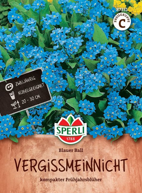SPERLI Vergissmeinnicht-Samen Blauer Ball in Blau - Bild 1
