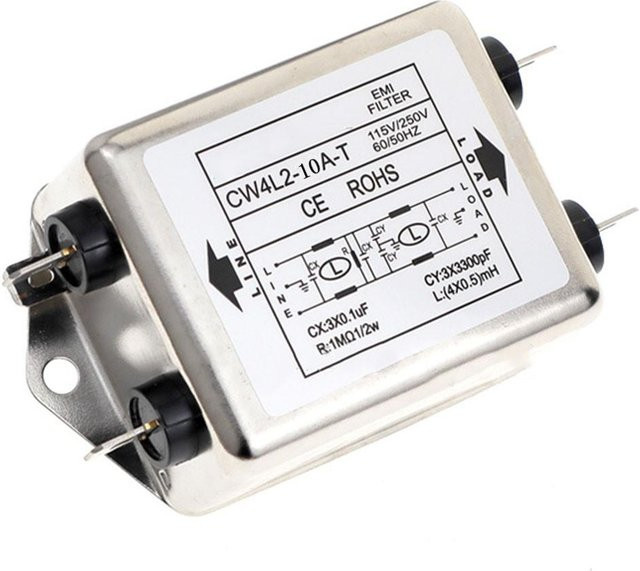 Geauty Leistungsfilter CW4L2 in Grau und Silber - Bild 1