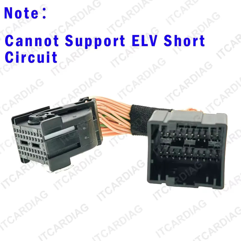 ITCARDIAG MQB49 5C Intelligenter All Key Lost Short Circuit Harness Adapter mit 1-16Pin OBD2 für Tiguan L, Passat B8, Audi A3, Audi Q3 und Golf 7 - Bild 2