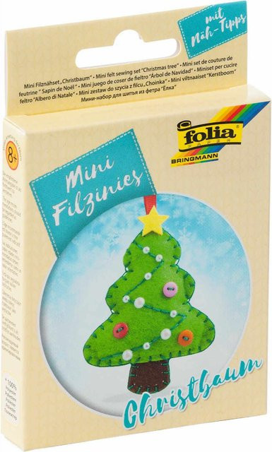 folia Mini-Filznies Filznähset Christbaum ab 8 Jahren - Bild 1