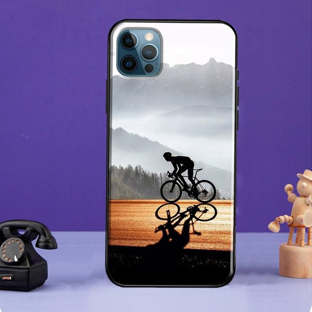 Sportliche Fahrrad-Handyhülle für Apple iPhone Modelle in Multicolor - Bild 1