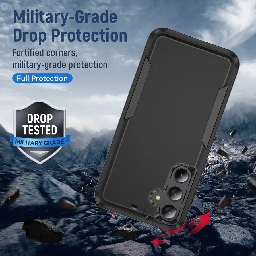 Ott Armor Box Defender Robuste Schutzhülle für Samsung Galaxy S26 Ultra S25 S24 S23 S22 S21 und weitere Modelle in Schwarz oder Blau - Bild 5