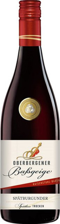 Oberbergener Baßgeige Rotwein Pinot Noir 2023 Baden, trocken, 0,75 l