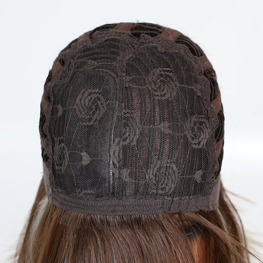 LOUIS FERRE Bob-Perücke mit Pony, braun, Damen - Bild 4
