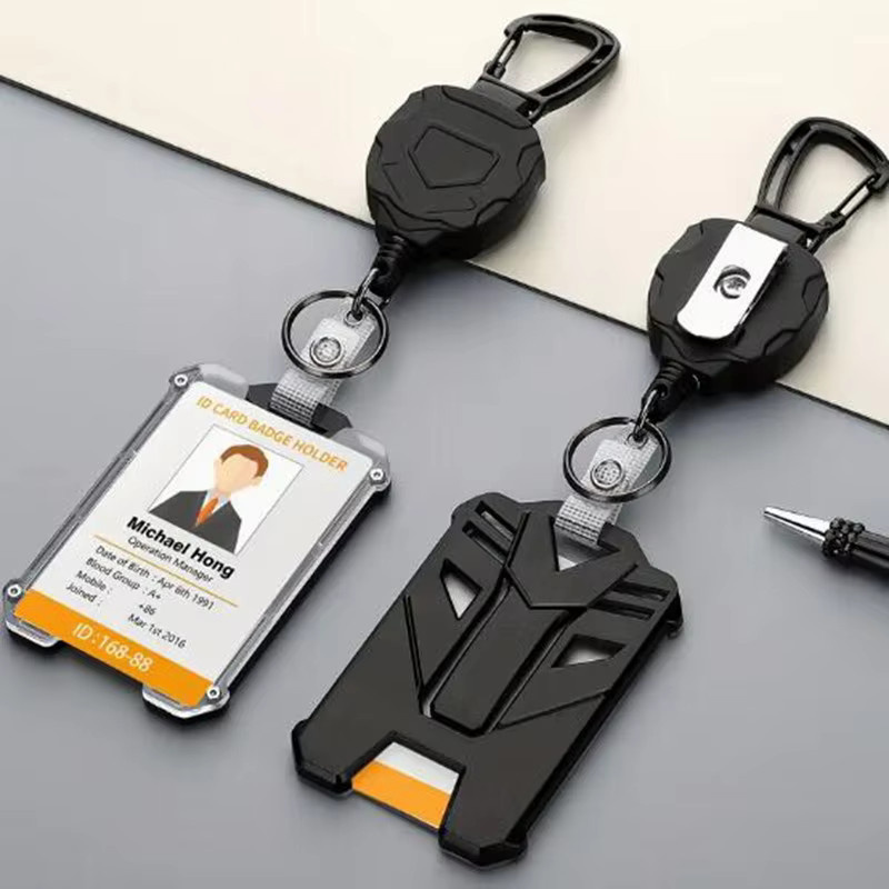 Schlüsselanhänger Stahl, Schwarz, Unisex - Bild 2