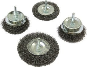 Makita Rundbürsten-Set 3-teilig aus Stahl D-66070 - Bild 2