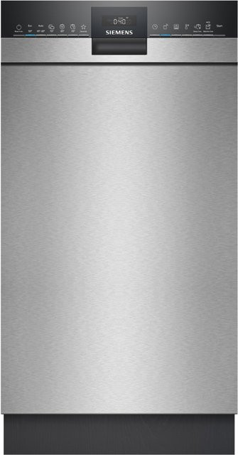 Siemens Unterbau-Geschirrspüler SR43HS74ME in Edelstahl Silber mit Aquastop und Intensivzone - Bild 1