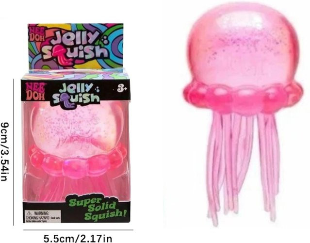 BC Pet Supplies Fusselball-Quallen Squishy, Knetspielzeug - Bild 1