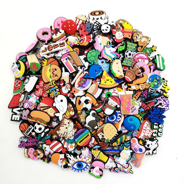 Schuh-Charms, bunt, Sortiment - Bild 1