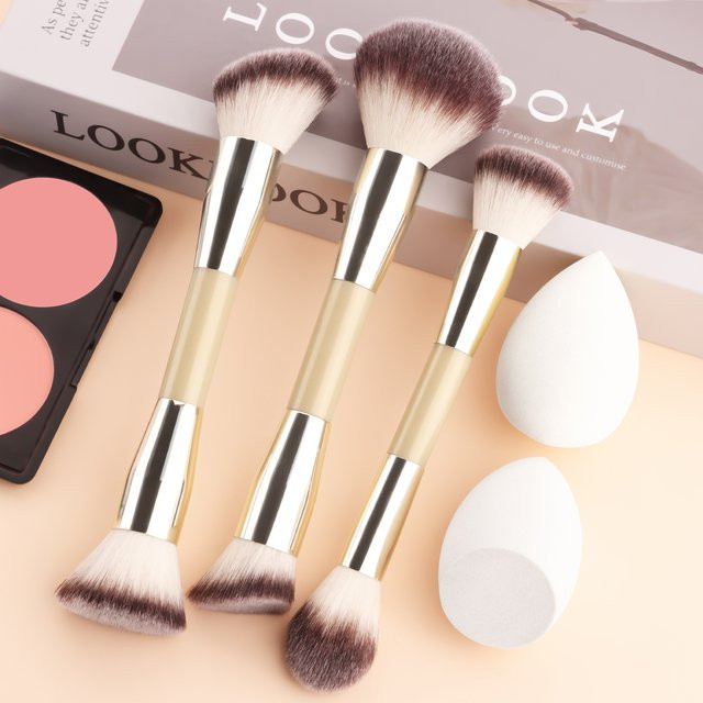 Ronshadow Make-up-Werkzeugset, 5-teilig, Coffee, Unisex - Bild 1