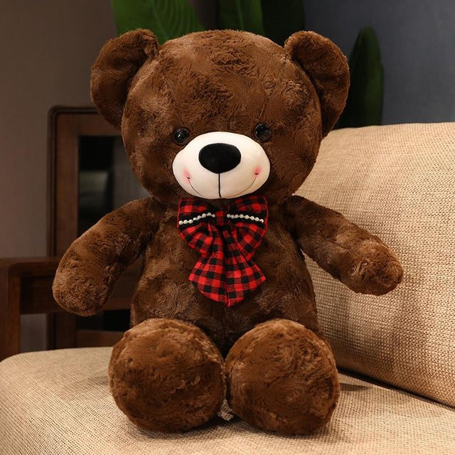 Niedlicher Großer Teddybär Plüschtier Kissen, 60cm, ab 14 Jahre - Bild 1