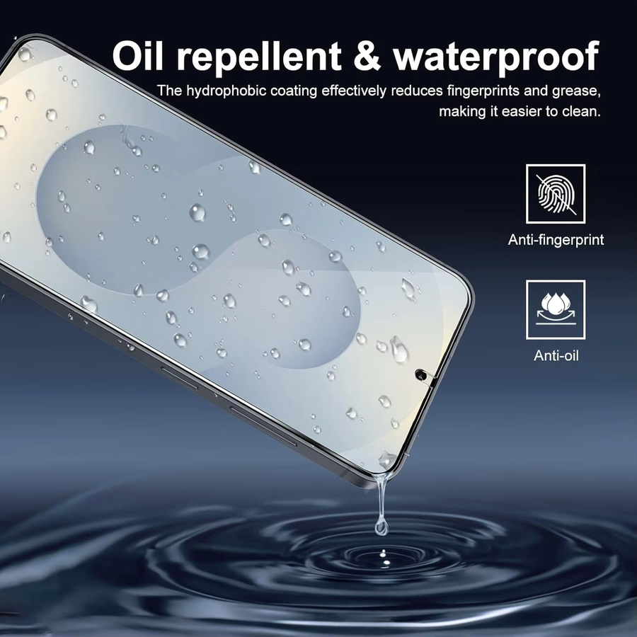 Samsung Galaxy S26 Displayschutzfolie aus gehärtetem Glas, 6,3 Zoll, transparent - Bild 5