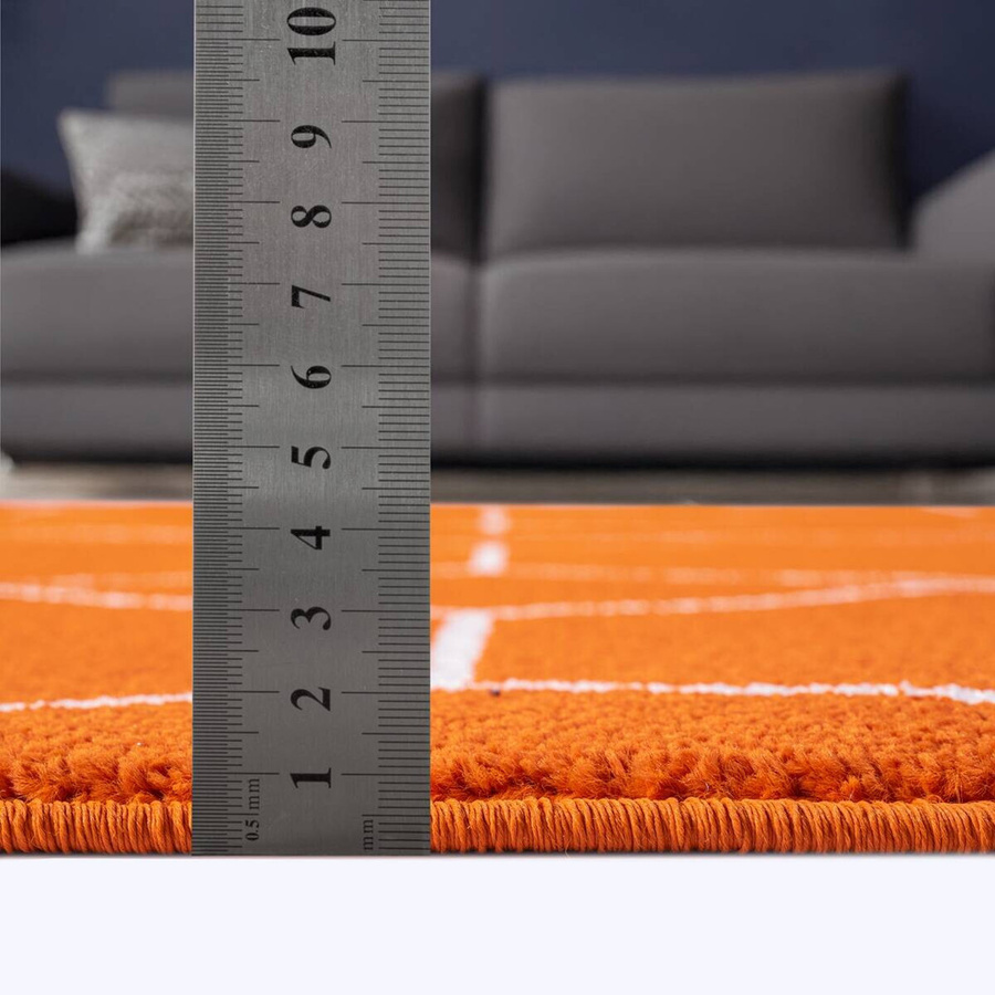 Sanat Teppich Trellis in Orange mit modernem Design, Breite: 80 cm, Länge: 150 cm - Bild 2