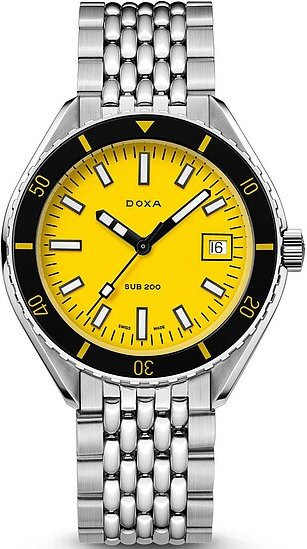Doxa Armbanduhr SUB200 Divingstar, Automatik, Edelstahl, 42 mm, Herren - Bild 1