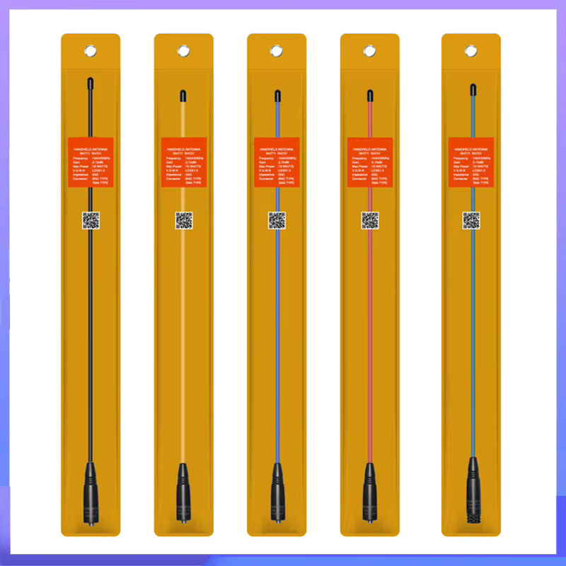 Quan Sheng NA-771 Tri-Band Antenne mit SMA-Female Anschluss für Baofeng UV-18 Pro Max, UV-17 und UV-5RX Walkie Talkies (UKW/UHF) - Bild 2