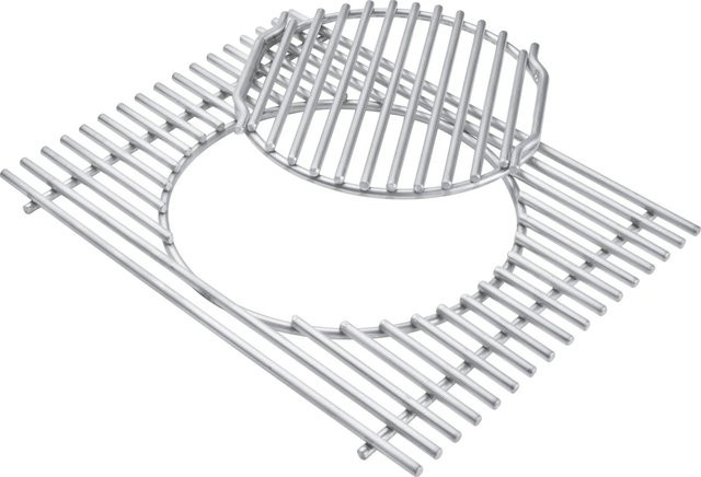 Weber Gourmet BBQ System Grillrost mit Rosteinsatz für Summit 600 Serie, Breite: 39 cm, Tiefe: 39 cm - Bild 1