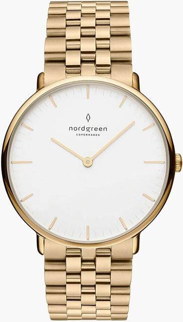 Nordgreen Armbanduhr, Quarz, Edelstahl, 36 mm, Unisex - Bild 1