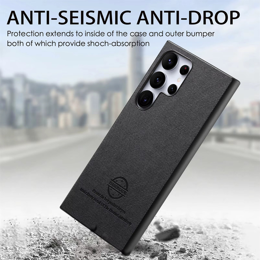 Stoßfeste Luxus Rüstung Schutzhülle für Samsung Galaxy S25 S24 FE S23 Ultra S22 S21 Plus A56 A55 A36 A54 A16 A16 M36 in Schwarz und Beige - Bild 2