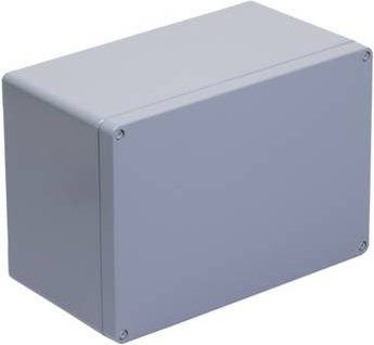 Weidmüller KLIPPON K75 Industrie-Gehäuse aus Aluminium in Grau RAL7001, Wandmontage - Bild 1