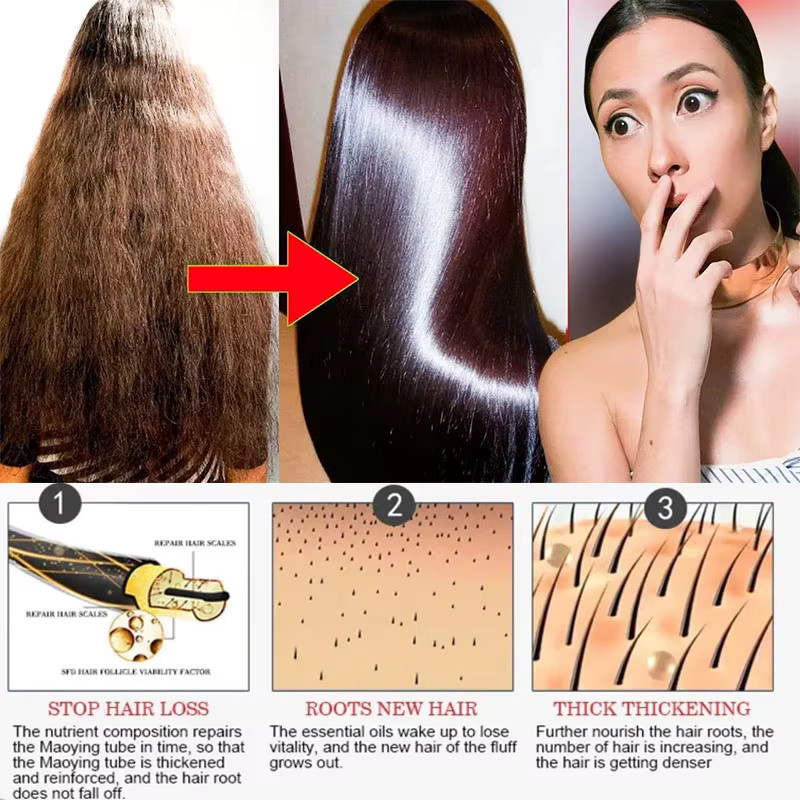 SADOER Haarmaske, Creme, für trockenes Haar, Unisex - Bild 3