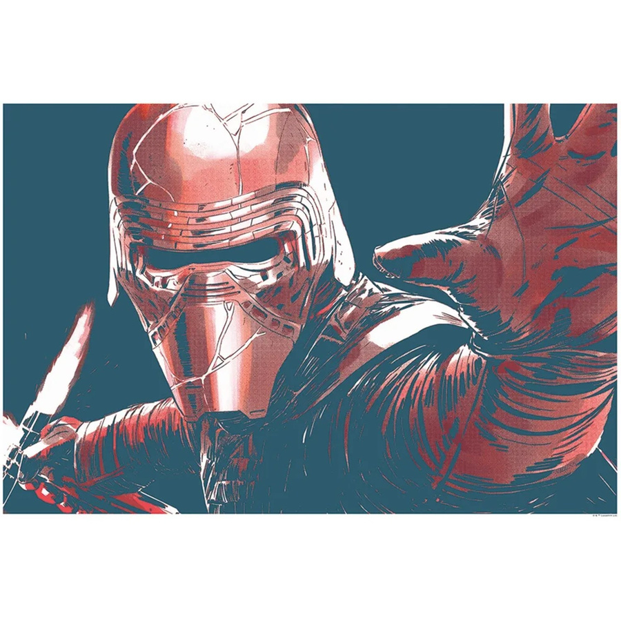 Komar Wandbild Star Wars Kylo, bunt, B: 70 cm, H: 50 cm - Bild 2