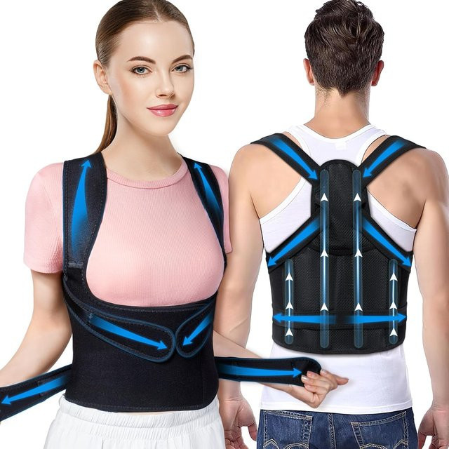 Rückenstütze zur Haltungskorrektur, Unisex - Bild 1
